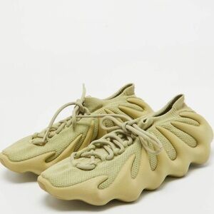 Yeezy x Adidas Green Knot Fabric Sneaker (Size 11)